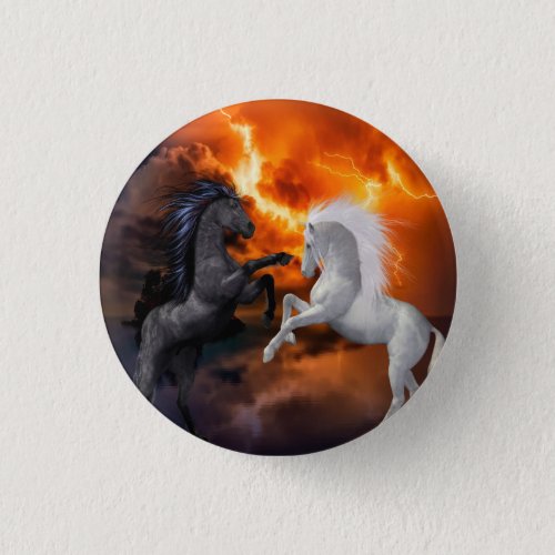 Horses fighting in a bad lightning storm button