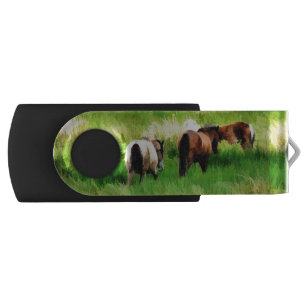 HORSES FLASH DRIVE