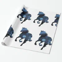 Western Horse Wrapping Paper