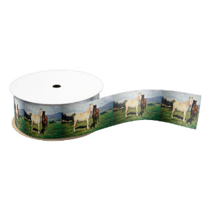 Horses Grosgrain Ribbon