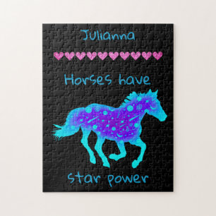 Horses Have Star Power Jigsaw Puzzle