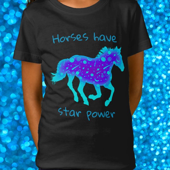 Horses Have Star Power T-Shirt (Creator Uploaded)