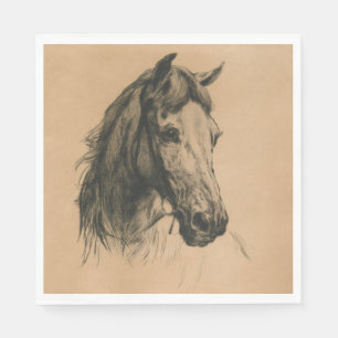 Horse's Head (by Heywood Hardy) Napkins