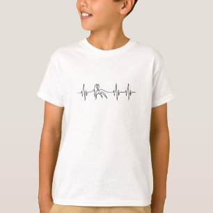 Horses Heartbeat Rider Rider Pulse Ponny T-Shirt