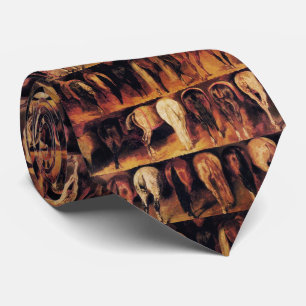 Horses' Hindquarters Neck Tie