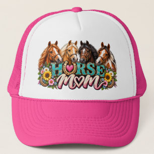 Horses Home Sweet Home Country Western Trucker Hat