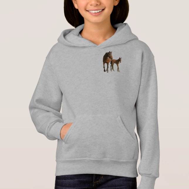 horses hoodie (Front)