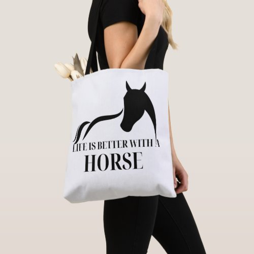 Horses Horse Girl Horse Lover       Tote Bag