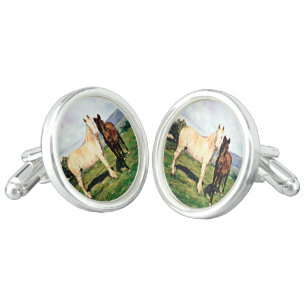 Horses/Horses/Horses Cufflinks