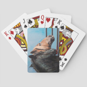 Horses/Horses/Horses Poker Cards