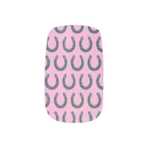 Horses Horseshoe Mix Nail Art
