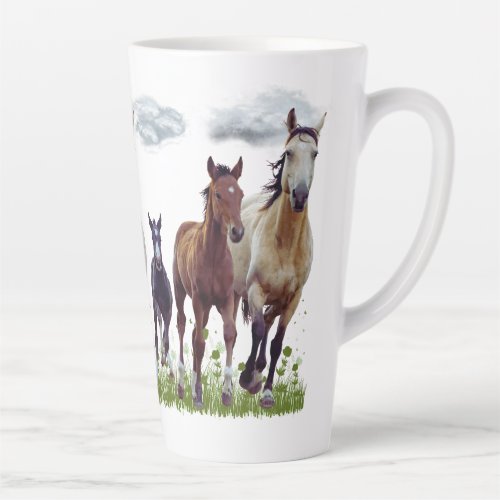 Horses in a Meadow Mug