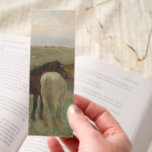 Horses in a Meadow, Oil Painting, Edgar Degas Bookmarks