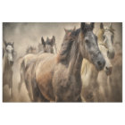 Horses in Sepia Decoupage