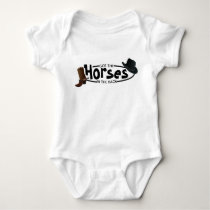 Horses in the Back Baby Tshirt