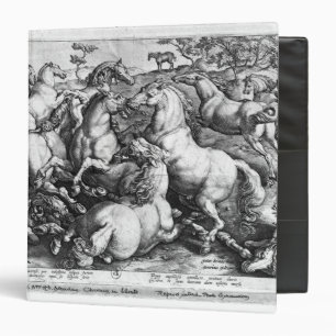 Horses in the wild 3 ring binder