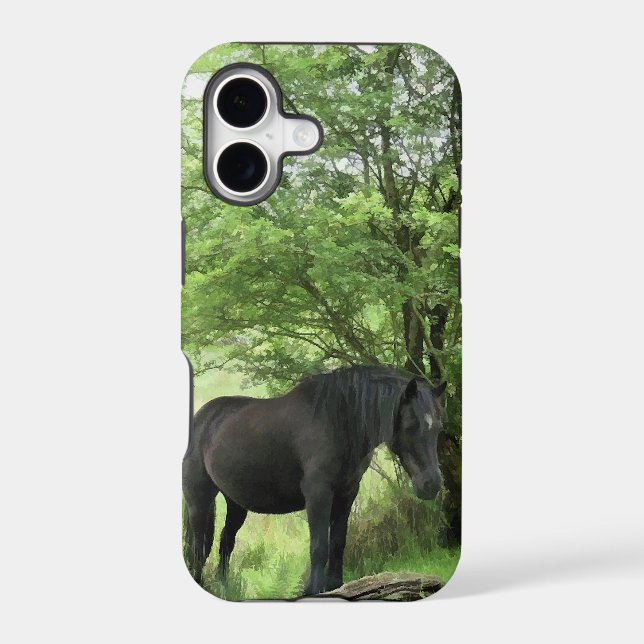 HORSES IPHONE CASE (Back)