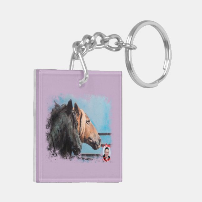 Horses Keychain (Back Left)