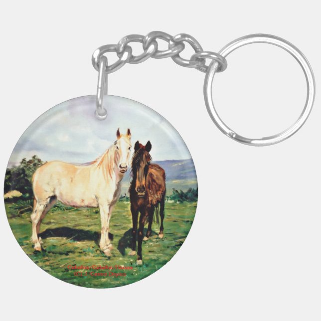 Horses Keychain (Back Left)