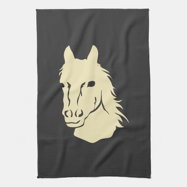 Horses Kitchen Towel (Vertical)