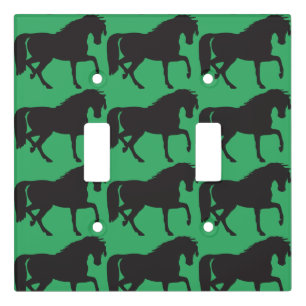 Horses Light Switch Cover