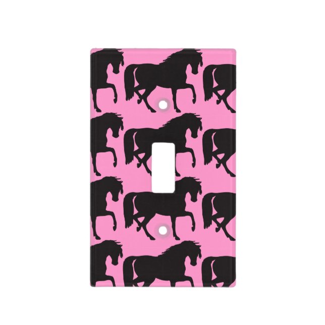 Horses Light Switch Cover (Front)