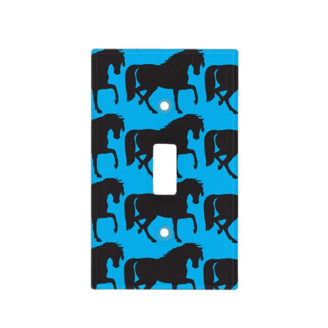 Horses Light Switch Cover (Front)