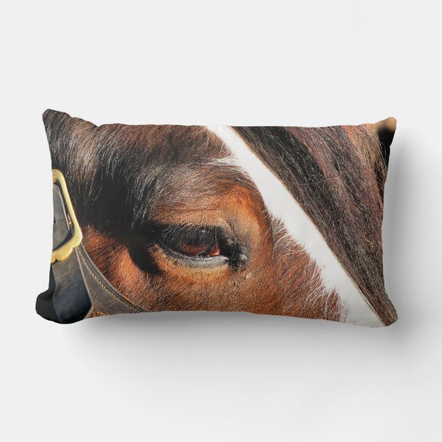 HORSES LUMBAR PILLOW (Front)