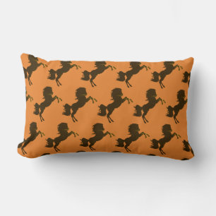 horses lumbar pillow