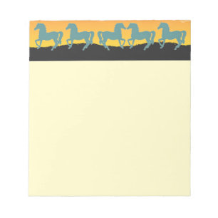 Horses NotePad