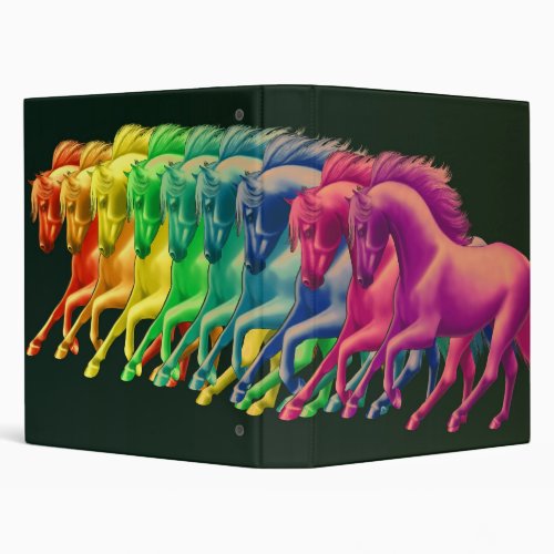 Horses of Different Colors Avery Binder