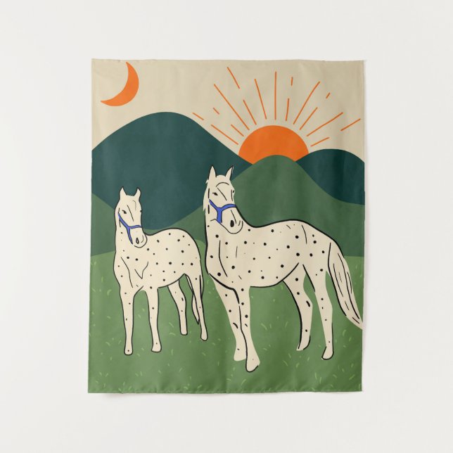 Horses of the Highland Tapestry (Front)