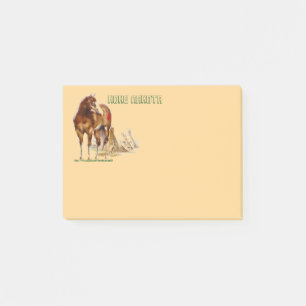 "Horses of the Hohe Nakota" Post-it Notes