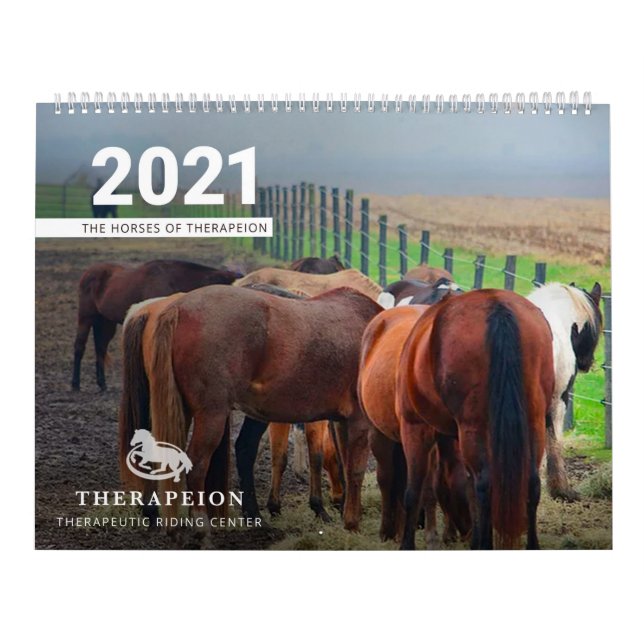 Horses of Therapeion 2021 Calendar (Cover)