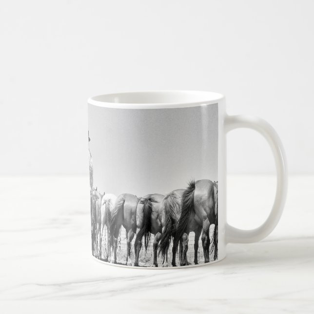Horses On The Ropes Mug (Right)