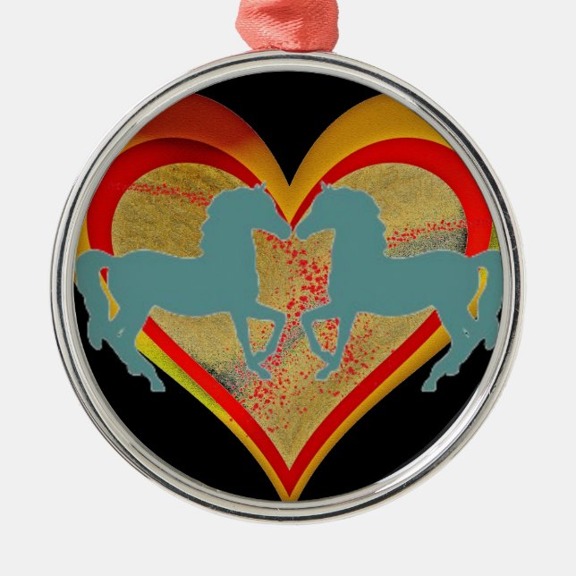 Horses Ornament (Front)