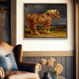 &quot;Horses&quot; painting by James Ward Canvas Print