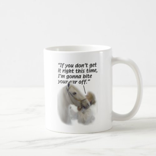 Horses _ Paso Fino _ Bite your ear Coffee Mug