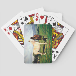 Horses Poker Cards