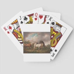 Horses Poker Cards