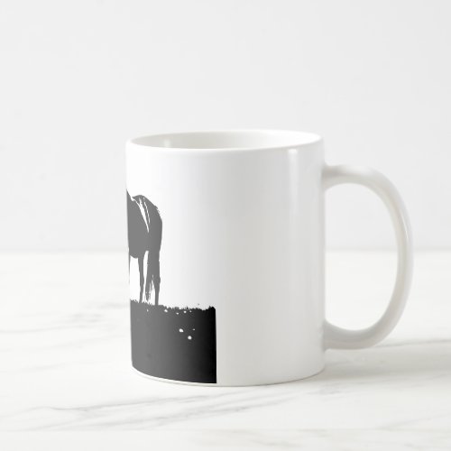 Horses Pop Art Coffee Mug