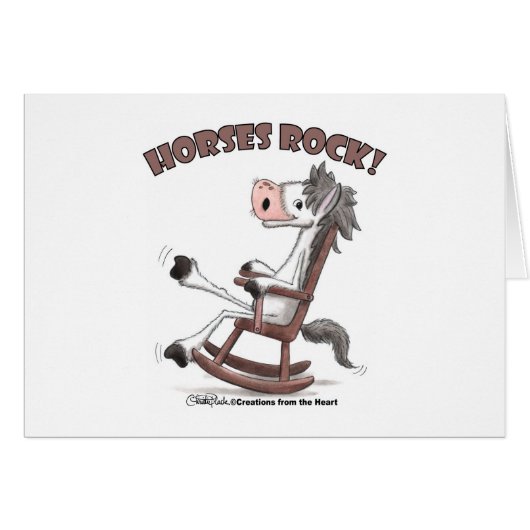 Horses Rock! (Front Horizontal)
