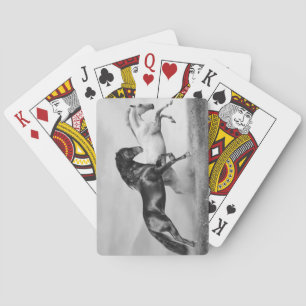 Horses Run Poker Cards