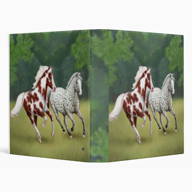 Horses Running Free Avery Binder (Background)