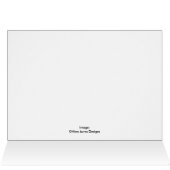 Horses Running in the Snow Customizable Card (Inside Horizontal (Top))