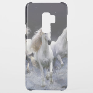 Horses running  throw pillow uncommon samsung galaxy s9 plus case