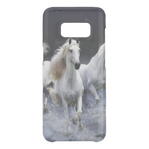 Horses running  throw pillow uncommon samsung galaxy s8 case