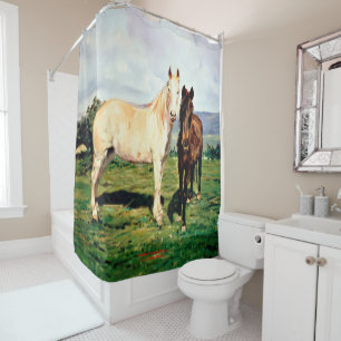 Horses Shower Curtain