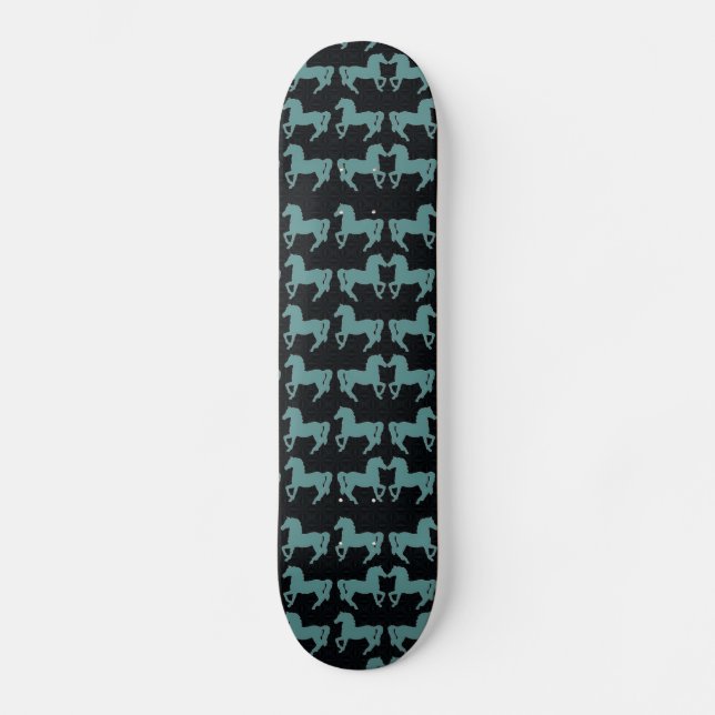 Horses Skateboard Deck (Front)