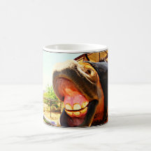"Horse's Smile' Coffee Cup